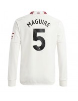 Manchester United Harry Maguire #5 Kolmaspaita 2023-24 Pitkähihainen
